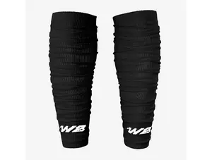 We Ball Sports Football Scrunch Leg Sleeves (Black)
