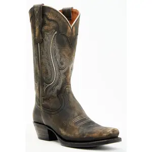Lawless Distressed Performance Western Boots - Square Toe