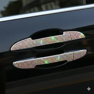 Car Door Edge Guard Strips - High Adhesive Vinyl Film for Anti-Scratches, Universal Fit for SUV Truck Sedan. Durable Waterproof Protection for Mirror Bumper, Easy Installation Anti-Collision Tape.