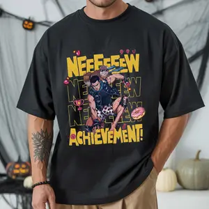 New Achievement, Donut and Carl Tee, Dungeon Crawler Carl Sweatshirt, Gift for Crawlers, Book Series Fan Merchandise