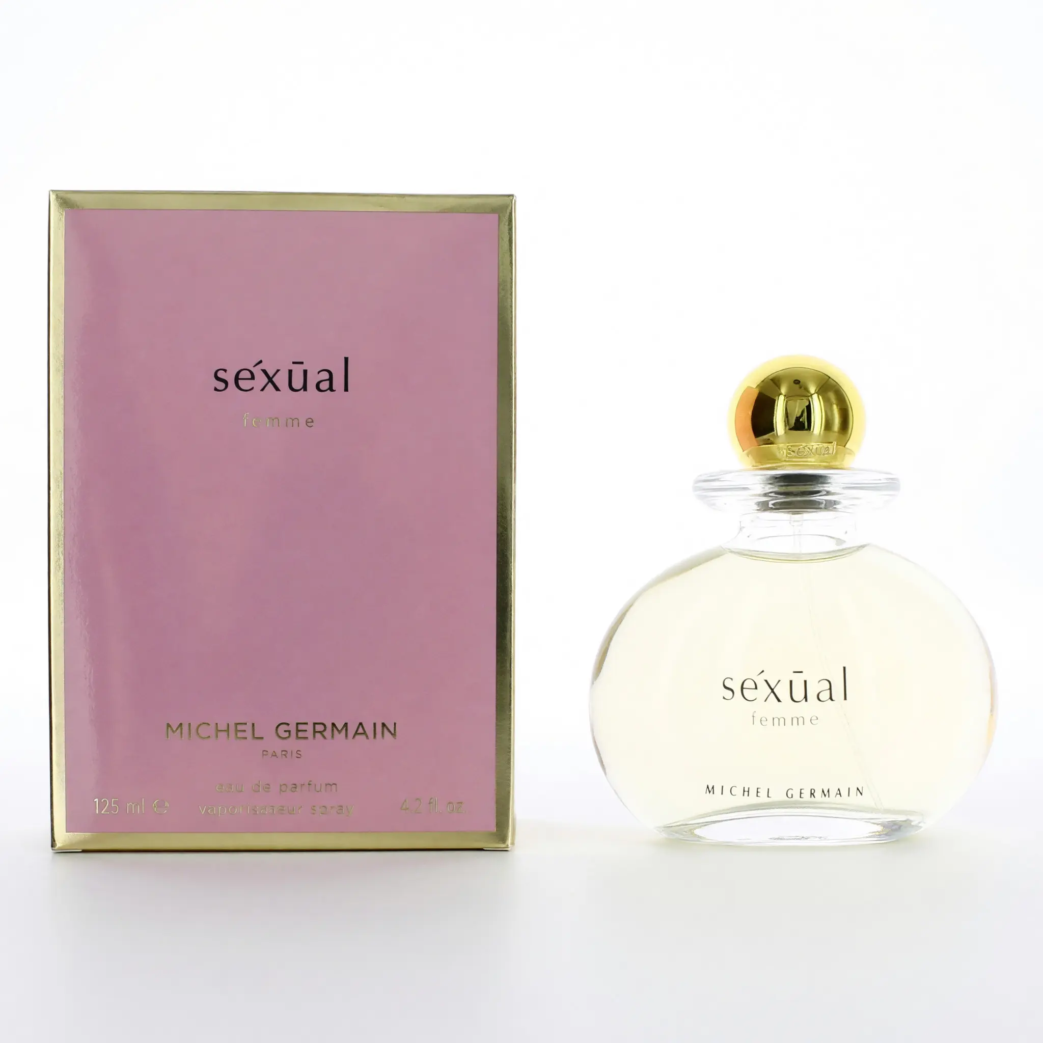 Michel Germain Sexual Femme EDP Spray - Sexy Women's Fragrance for Women, 4.2 oz (4 to 4.9 fl oz Range), Long-Lasting Scent with Chocolate Accord, Redberries, Fruity Notes