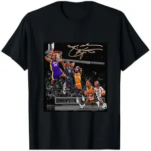 [Viral TikTok Shirt][Basketball  T-Shirt]Bryant Inspired 90s Vintage Graphic T-Shirt Unisex Classic Basketball Streetwear Tee Retro Sports Casual Short Sleeve Top for Men Women