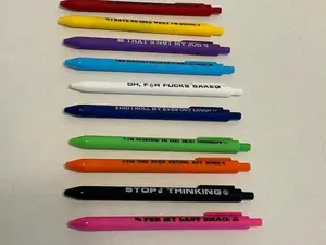 Adulting So Hard Pens-=%2= office=%2=-=%2= use=%2= office use--=%2=- gift=%2=----=%2=- pen=%2=-- gift pen school home supply