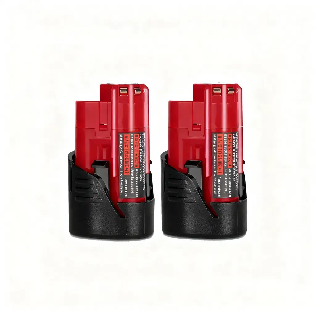 2 Pack 3.0Ah 12V Lithium Battery Compatible for Milwaukee 12V Battery, Compatible for Milwaukee M12 Battery 12 Volt Cordless Tools 48-11-2401 48-11-2412 48-11-2411 48-11-2420 48-11-2440  TikTokShopBlackFriday