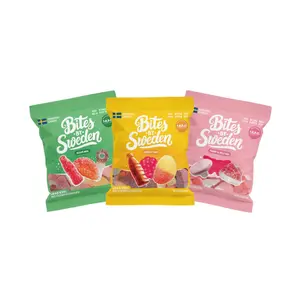 Bites By Sweden, Swedish Candy, 3pk. Variety Pack | Sour Mix, Sweet Mix, Foamy & Jelly Mix