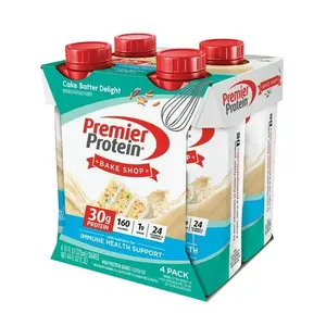 Premier Protein Shake, Cake Batter Delight, 30g Protein, 11 Fl Oz, 4 Ct