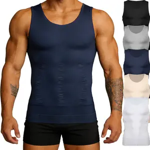 Men's shapewear vest- High-That Sculpt And Define The Physique,  The Lightweight, Breathable Training with abdominal control