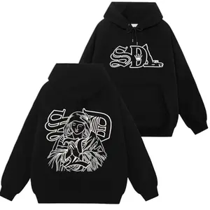 Chicano Gangster Graphic Hoodie & Sweatshirt & T-shirt, Vintage SDL Design Soft Cotton Sweatshirt, Trendy Streetwear Gift for Him