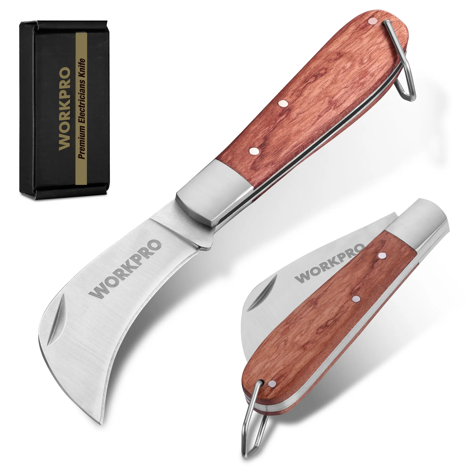 #backtoschool WORKPRO Linoleum Knife, Electrician and Folding Pocket Utility Knife