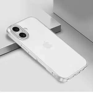 Ultra Thin Silicone Transparent TPU Case For IphoneX Xs Xsmax 11 12 13 14 15 16 17 Air Pro Max Plus plus Fit Protective silicone Crystal clear soft Back Cover