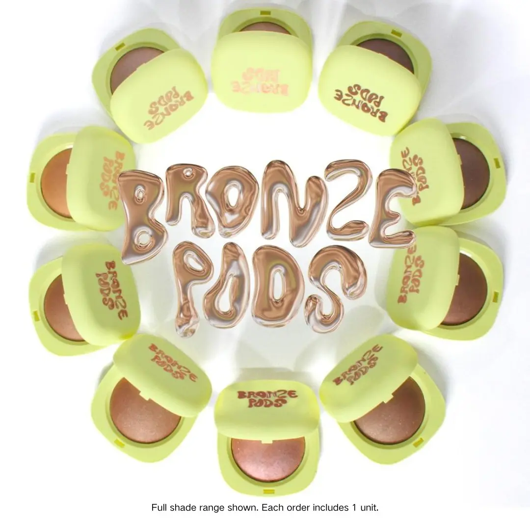BRONZE PODS - LUMINOUS POWDER Face Bronzers- MADE BY MITCHELL Silky Bronzer