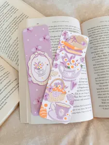 Gardening Bookmark, Gardener gift, Gardening Book, Floral Bookmark