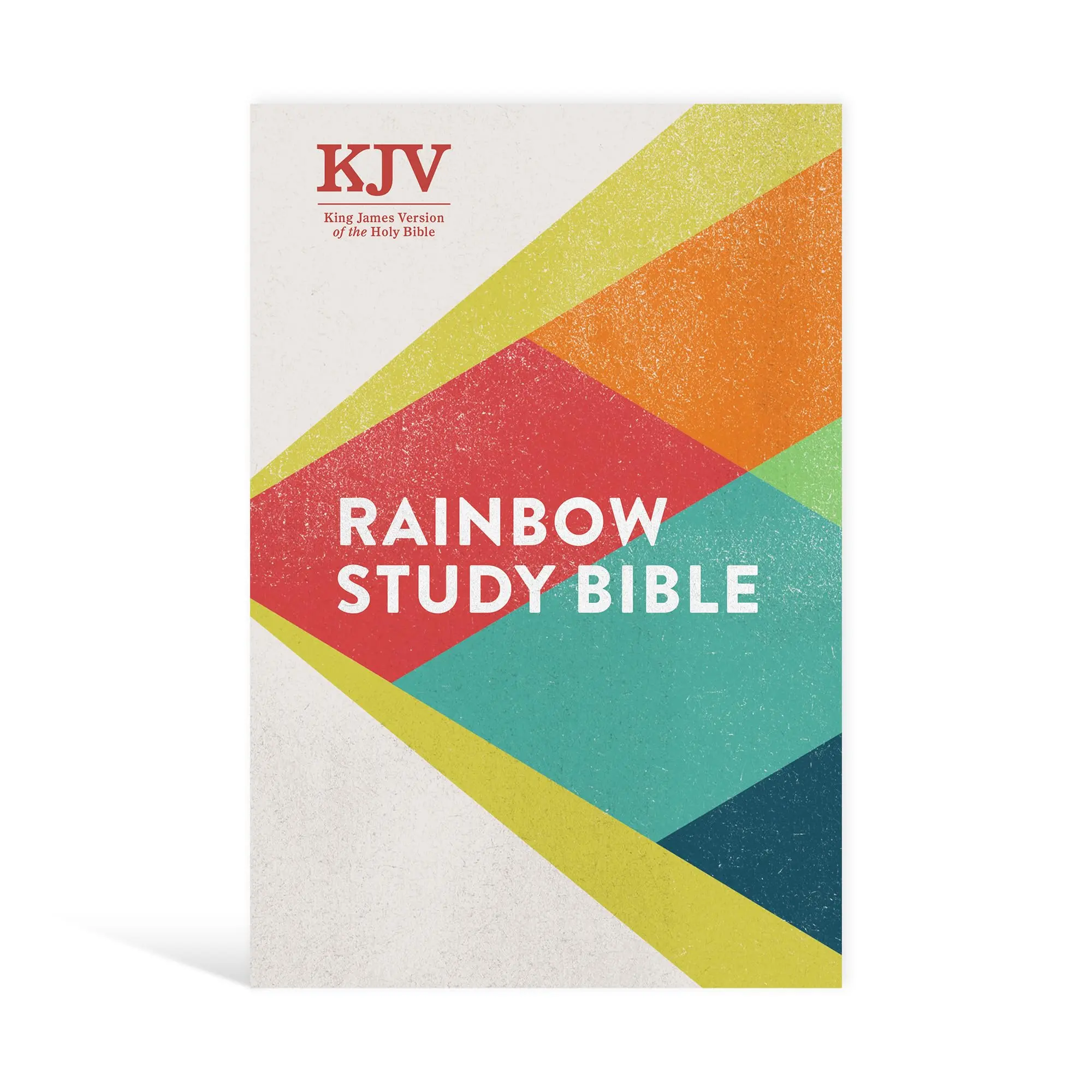 KJV Rainbow Study Bible, Hardcover: King James Version of the Holy Bible -- Holman Bible Publishers - Bible