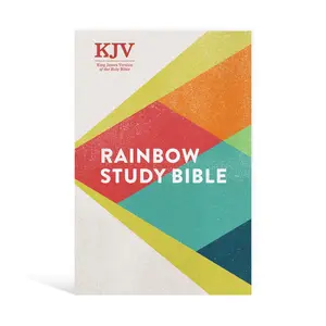 KJV Rainbow Study Bible, Hardcover: King James Version of the Holy Bible -- Holman Bible Publishers - Bible