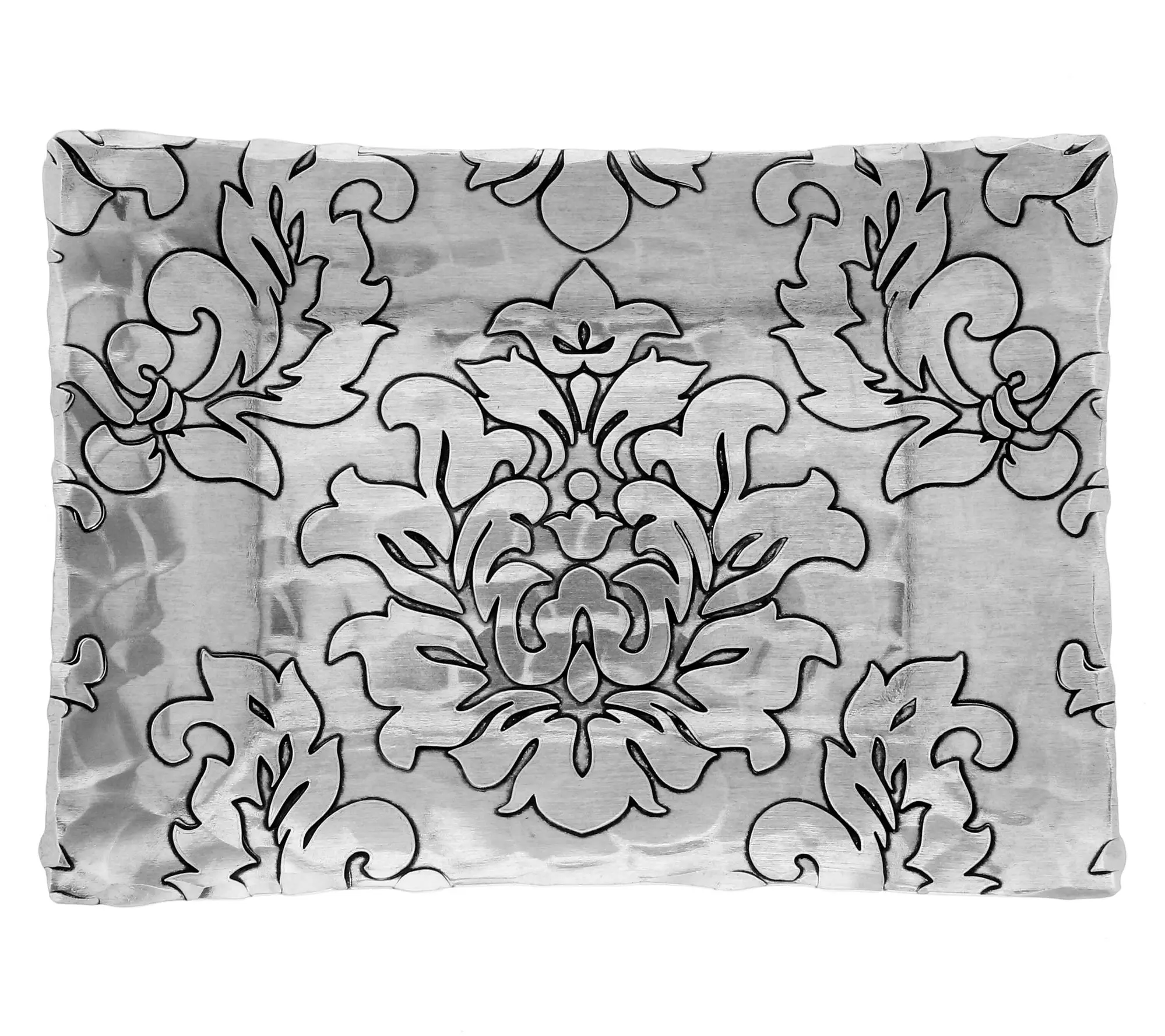 Wendell August Vintage Damask Design Truffle Tray Wendell August Vintage Damask Design Truffle Tray
