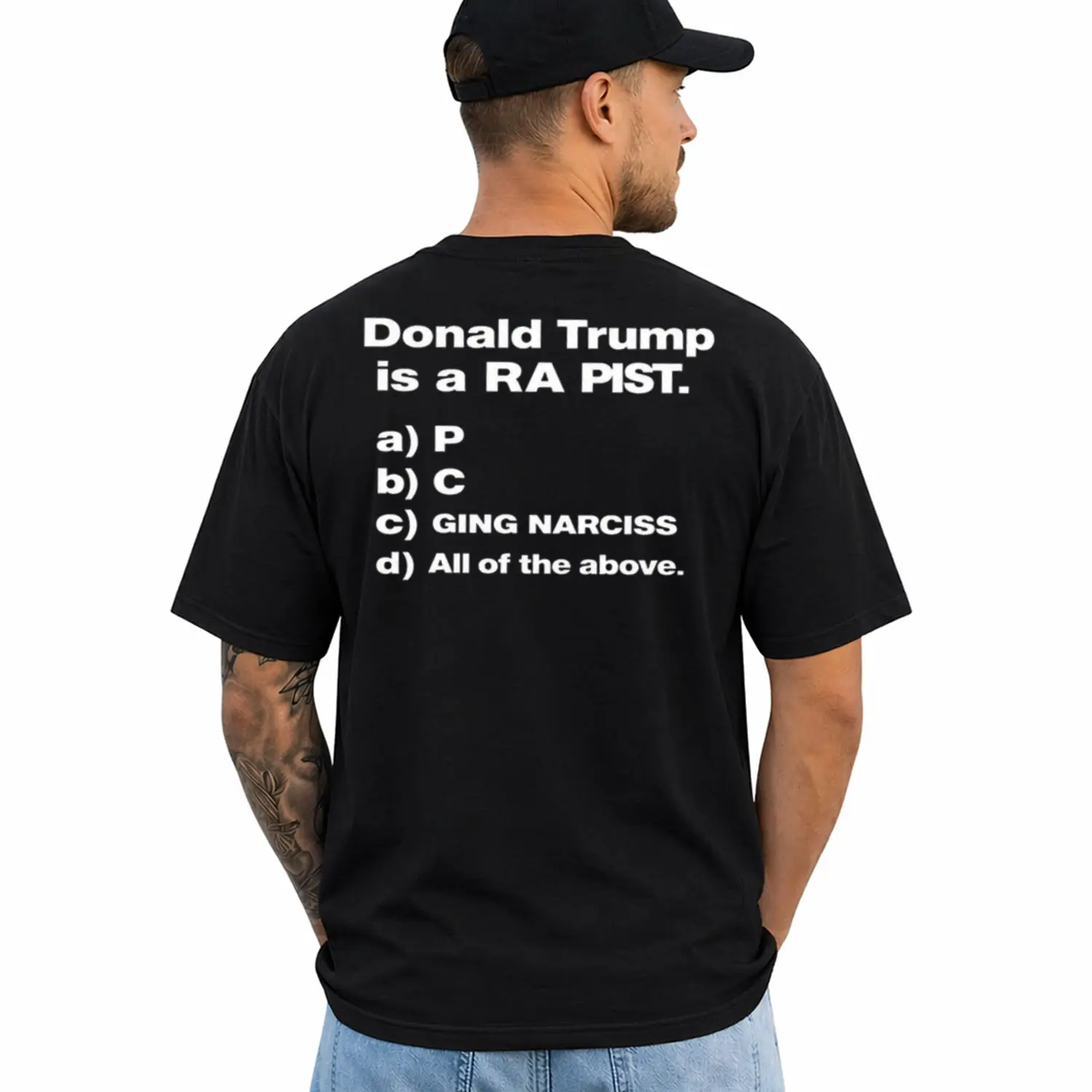 Ant Politica Satire Shirt, Funny Protest Tee, LiberalActivist Gift, Short Sleeve Printed Graphic Shirt, Daily Casual Cotton Menswear