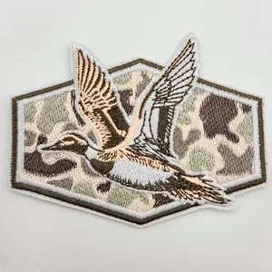 Duck Hunting Embroidered HAT/POCKET Patch