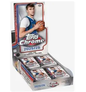 2025-26 Topps Chrome Basketball Hobby Box