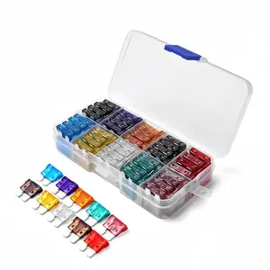 Car Fuse Assortment Kit, Mini Car Fuse, Automotive Blade Fuse for RV, Truck, Marine, Auto Accessory, Car Accessories