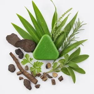 【DealsForYouDays】Natural Herbal Shampoo Bar with Polygonum Multiflorum & Usman Grass, Long Lasting Scalp Oil Control, Promote Healthy Hair Growth, Ideal for Men & Women with Oily Scalp, Thinning Hair, Excessive Hair Fall & Greasy Roots