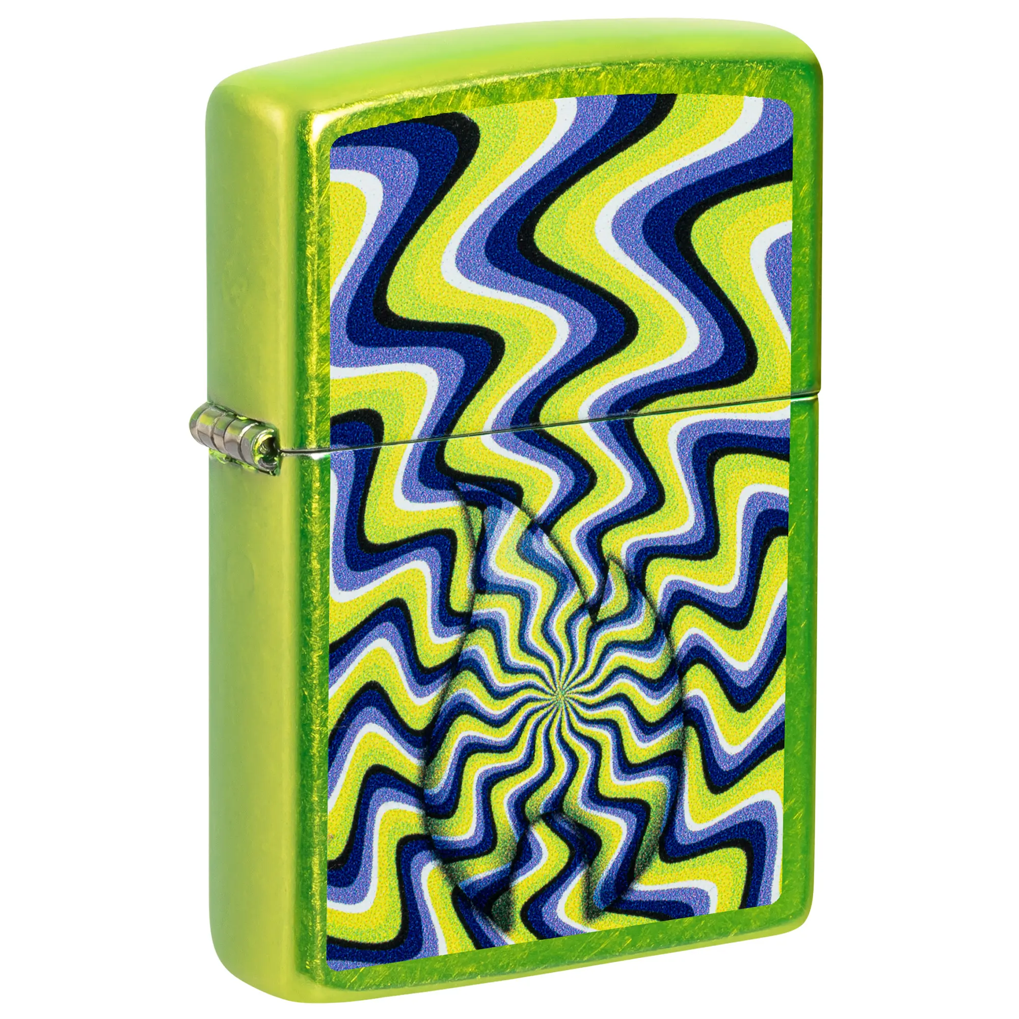 Zippo Flame Illusion Design Pocket Lighter - Made in USA  - Unfilled (fuel sold separately)