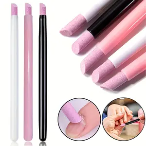 Professional Nail Care Tools Kit, Includes Cuticle Pusher & Remover, Buffering Tool, Nail File, Manicure Pedicure Essentials for Home Use