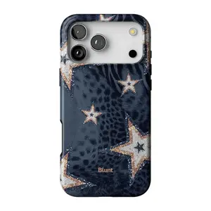 BLUNT CASES | Midnight Star | Aesthetic Cover for iPhone 17/16/15/14/13/12/11 All Series | MagSafe Compatible & Wireless Charging Ready | Durable & Stylish iPhone Cases | Gift for Teen Girls, Her And Lover