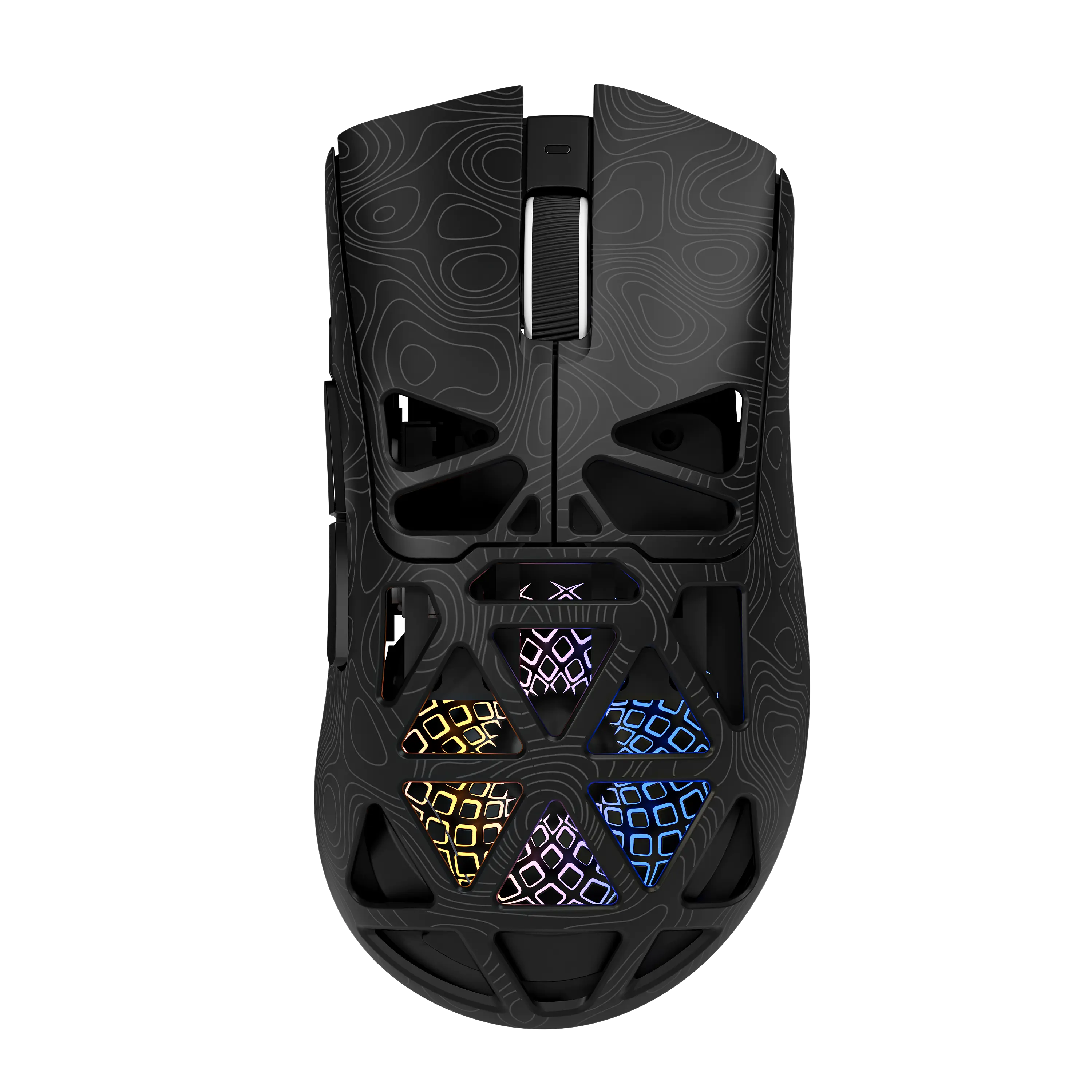 FURYCUBE G11 Tri-Mode Gaming Mouse 2.4G Bluetooth Wired Rechargeable RGB Lighting Optical Sensor for Gaming & Office Accessories