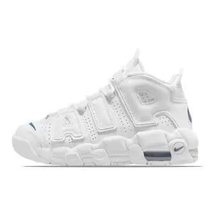 Nike Air More Uptempo White Midnight Navy GS DH9719-100