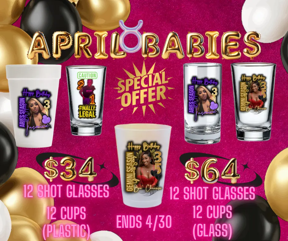 Custom Shot Glasses/Cups