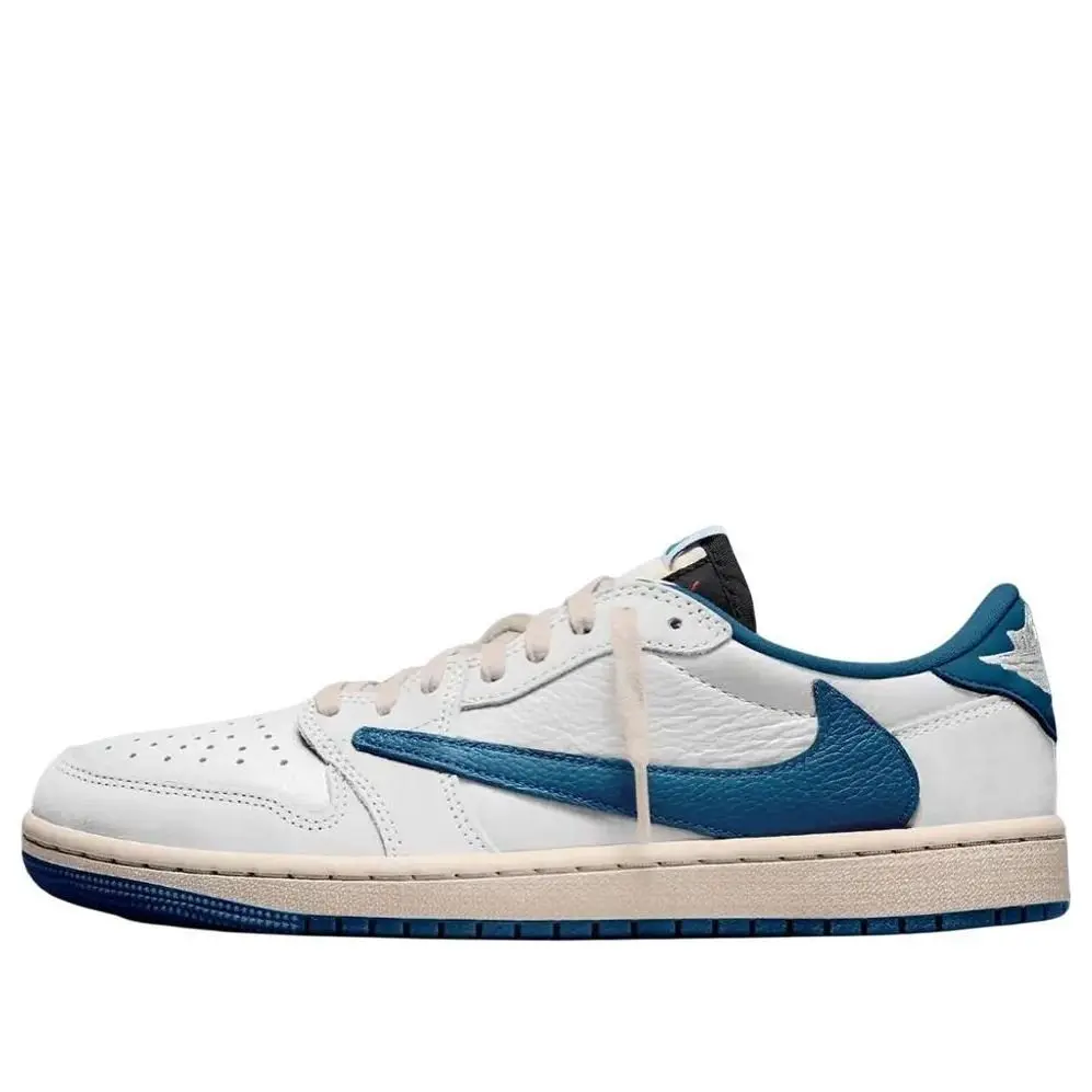 Air Jordan 1 Low x Travis Scott x Fragment 'Sail Military Blue' DM7866-104