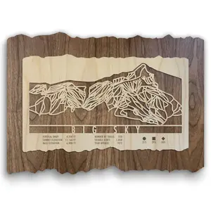 Big Sky Ski Trail Map