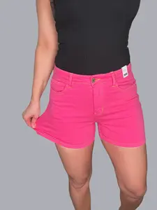 Judy Blue High-Rise ‘Pink Lemonade’ Jean Shorts