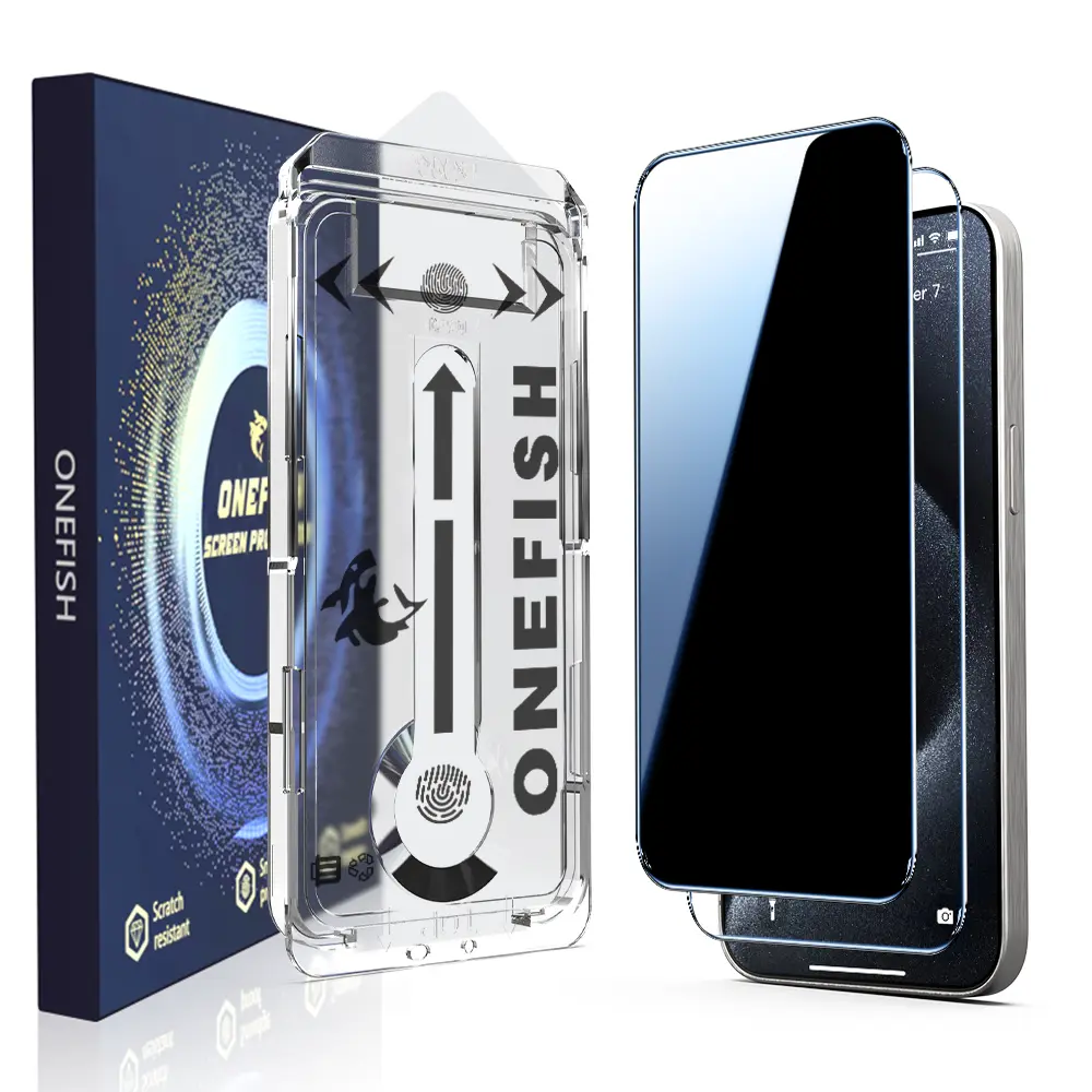 One Fish Screen Protector 2 Pack for iPhone,Samsung,Crystal Clear, Fingerprint Proof Screen Protector, Privacy Protection, Fingerprint Resistant, Dust-Free. One Fish Screen Protector 2 Pack for iPhone,Samsung,Crystal Clear, Fingerprint Proof Screen Protector, Privacy Protection, Fingerprint Resistant, Dust-Free.