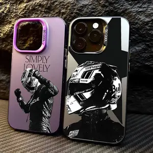 F1 Team VER Race Day Racing Athlete VER Frosted Case for iPhone 17 16 15 14 13 12 Pro Max Plus Air  All Series, TPU + PET Sheet, IMD Technology