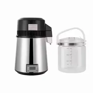 [FLASH SALE] Garvee Gallon Water Distiller - 4L 304 Stainless Steel, Dual Temperature Display, Food-Grade Safety for Home & Office Use