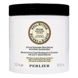 Perlier Supersize Shea and Sweet Almond Milk Body Mousse