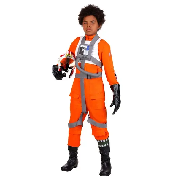 Boy's Deluxe Star Wars X-Wing Pilot Costume