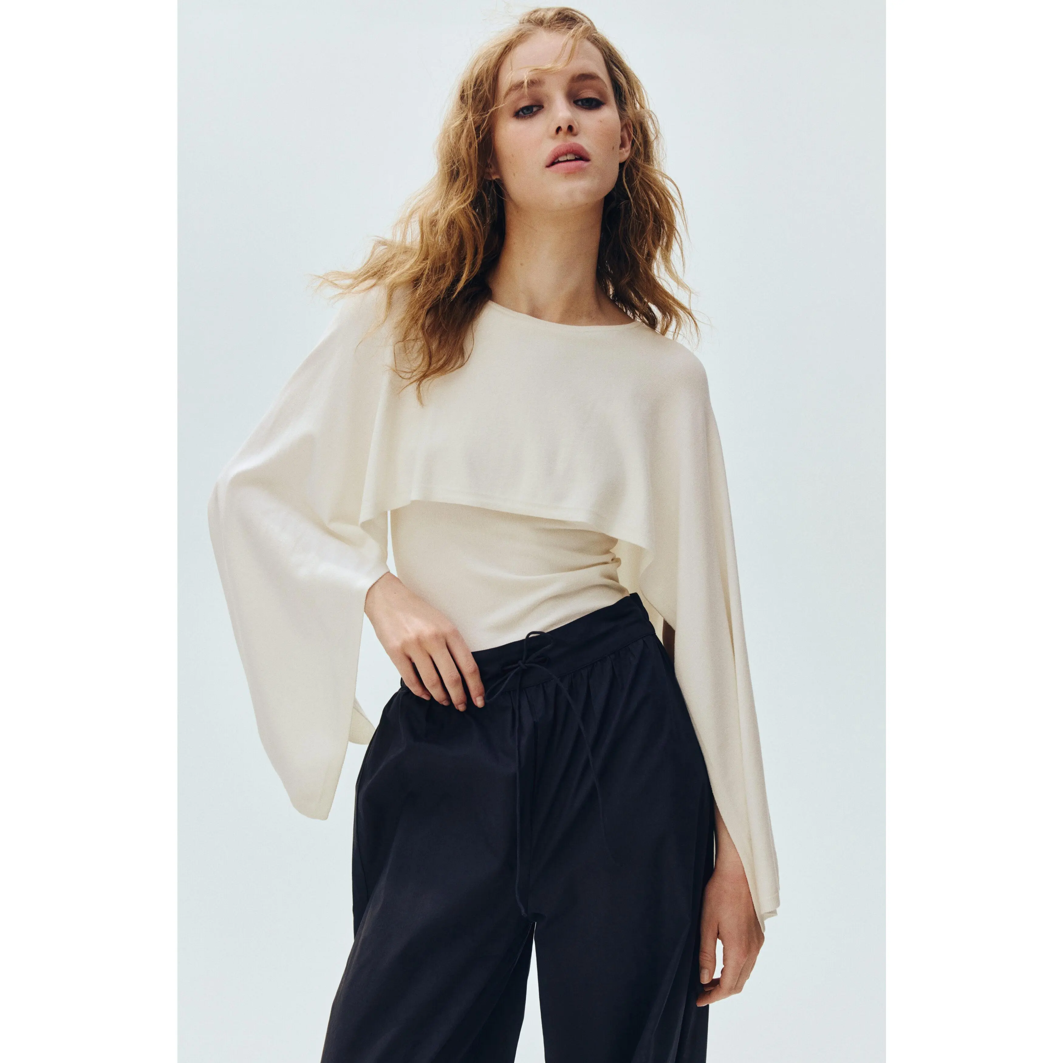H&M Cape-look top
