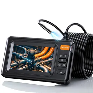 Industrial Endoscope HD, 4.3" IPS Display Handheld Borescope, Diagnostic Scan Tool, IP67 Waterproof Snake Camera, Pipeline Endoscopy, Suitable for Pipeline, Automotive Repair and Automobile Inspection, Automotive Maintenance Tools