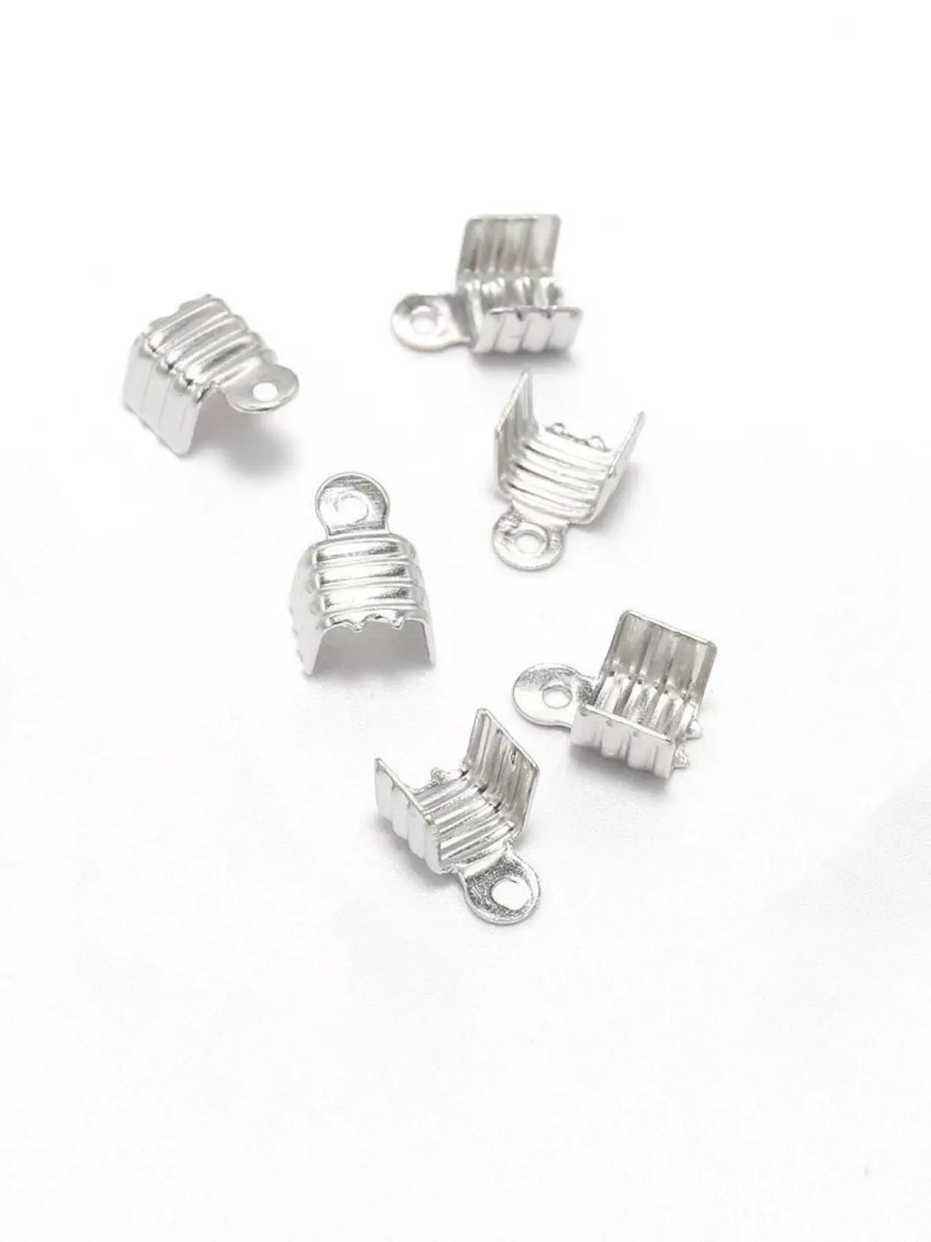 DIY Accessories Three-Wire Clip Tongue Clasp, Jewelry Clasps And Closures, Clasps For Jewelry Making, Wholesale Leather Rope Buckle Bracelet, Durable, Direct Factory Supply, Accessories For Beading, Jewelry Making Supplies