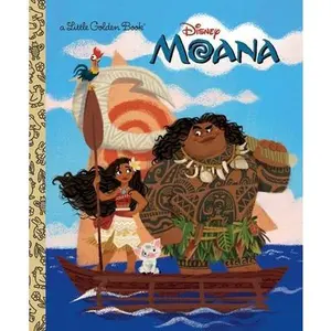 Moana Little Golden Book -- Laura Hitchcock, Hardcover