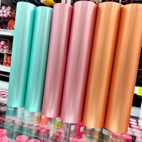 VTS 3D Super Metallic Puff Heat Transfer Vinyl Bundle Pack - 9.75"-10" Width, Easy to Weed Handcraft Supplies, CPSIA Certified for 250-280°F Application, Rose Gold for Children's DIY Decorations