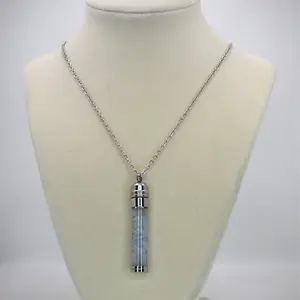 Angelite Moon Water Necklace