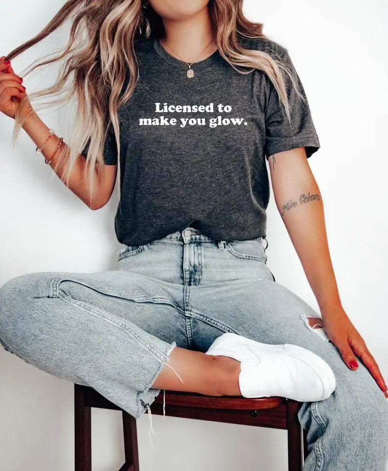 Esthetician Shirt, New Esthetician Gift, Licensed Esthetician, Dermatologist Shirt, Dermatologist Gift, Beautician Skin Therapist Shirt