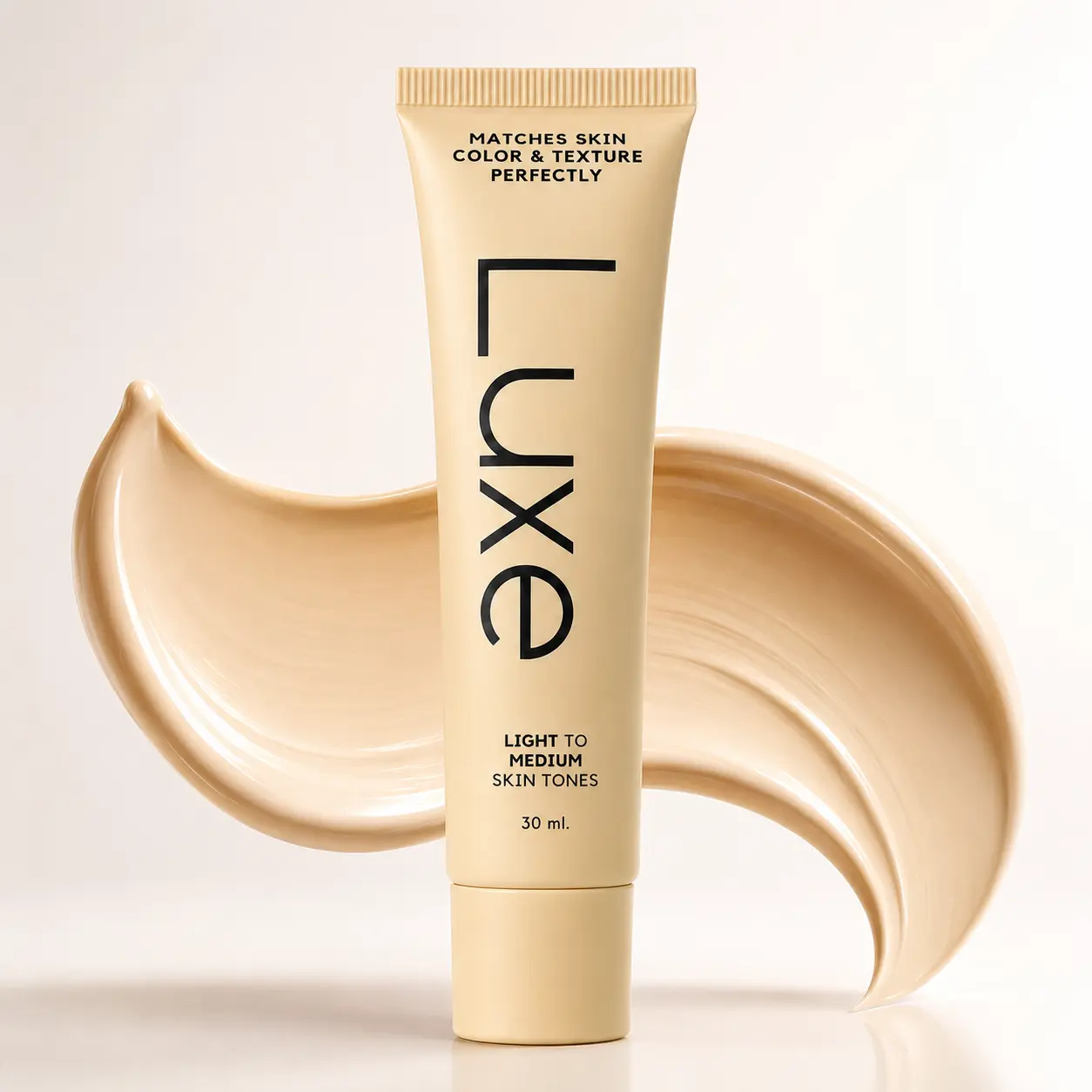 Color-Changing Liquid Foundation for a Natural Dewy Look, Hydrating Makeup with Buildable Coverage & 12-Hour Wear for Adults, Light to Medium Skin, Any, Long-Lasting, All Skin Types, 30G, Medium Cover, Alcohol Free