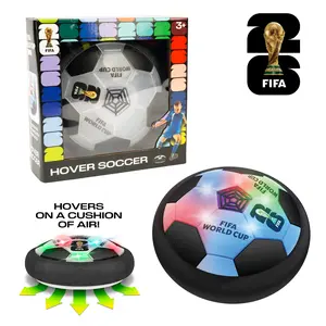 World Tech Toys FIFA Soccer Hover Ball Official Licensed with LED Lights for Indoor Fun and Real Soccer Feel