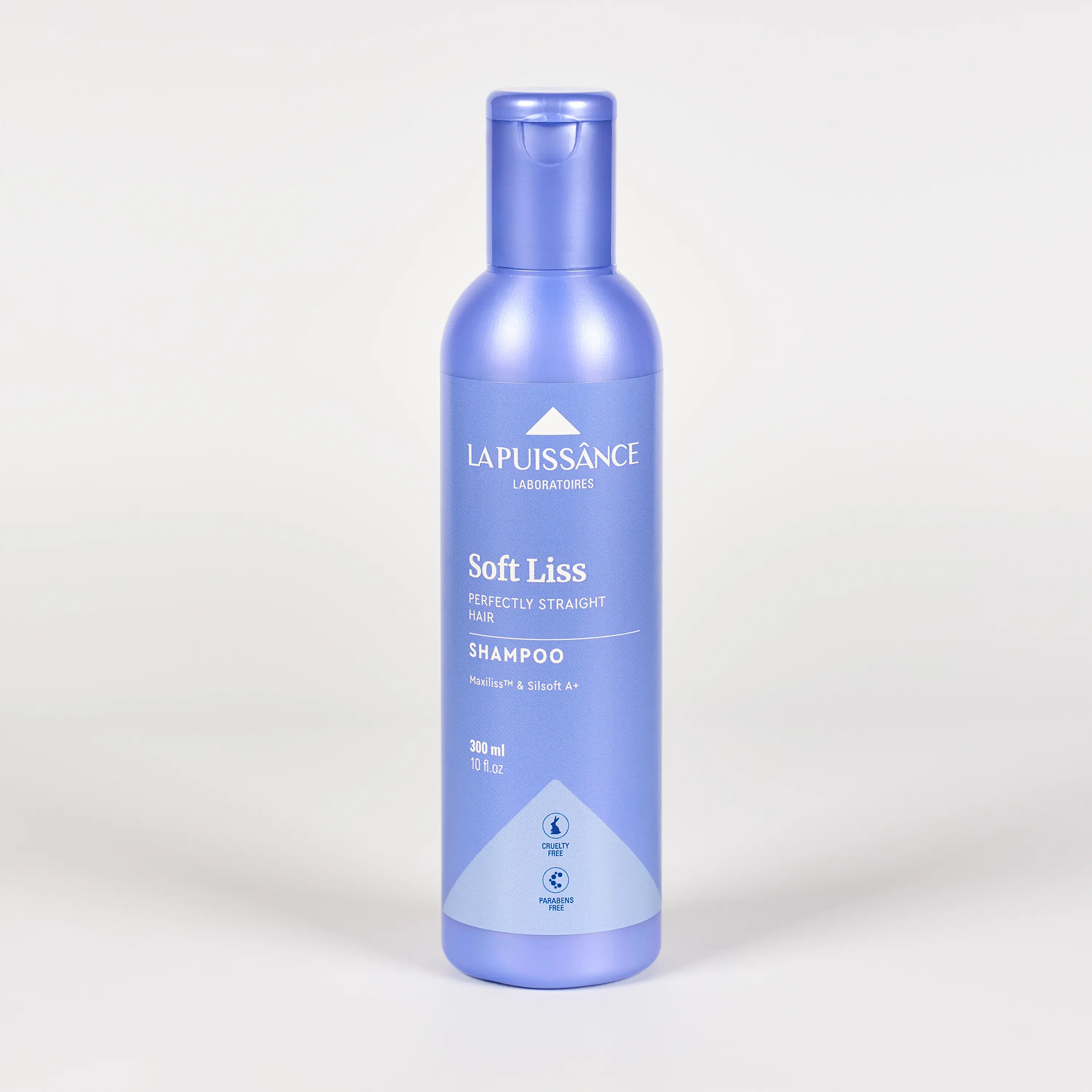 Lapuissance Soft Liss Shampoo for Perfectly Straight Hair 300ml Cruelty-Free Paraben-Free 10.1 oz