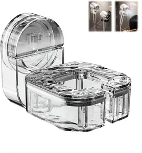 Hair Dryer Holder Wall Mounted Punch Free Rotating Suction Cup Blow Dryer Rack Removable Reusable Hands Free Storage Bracket for Bathroom Home