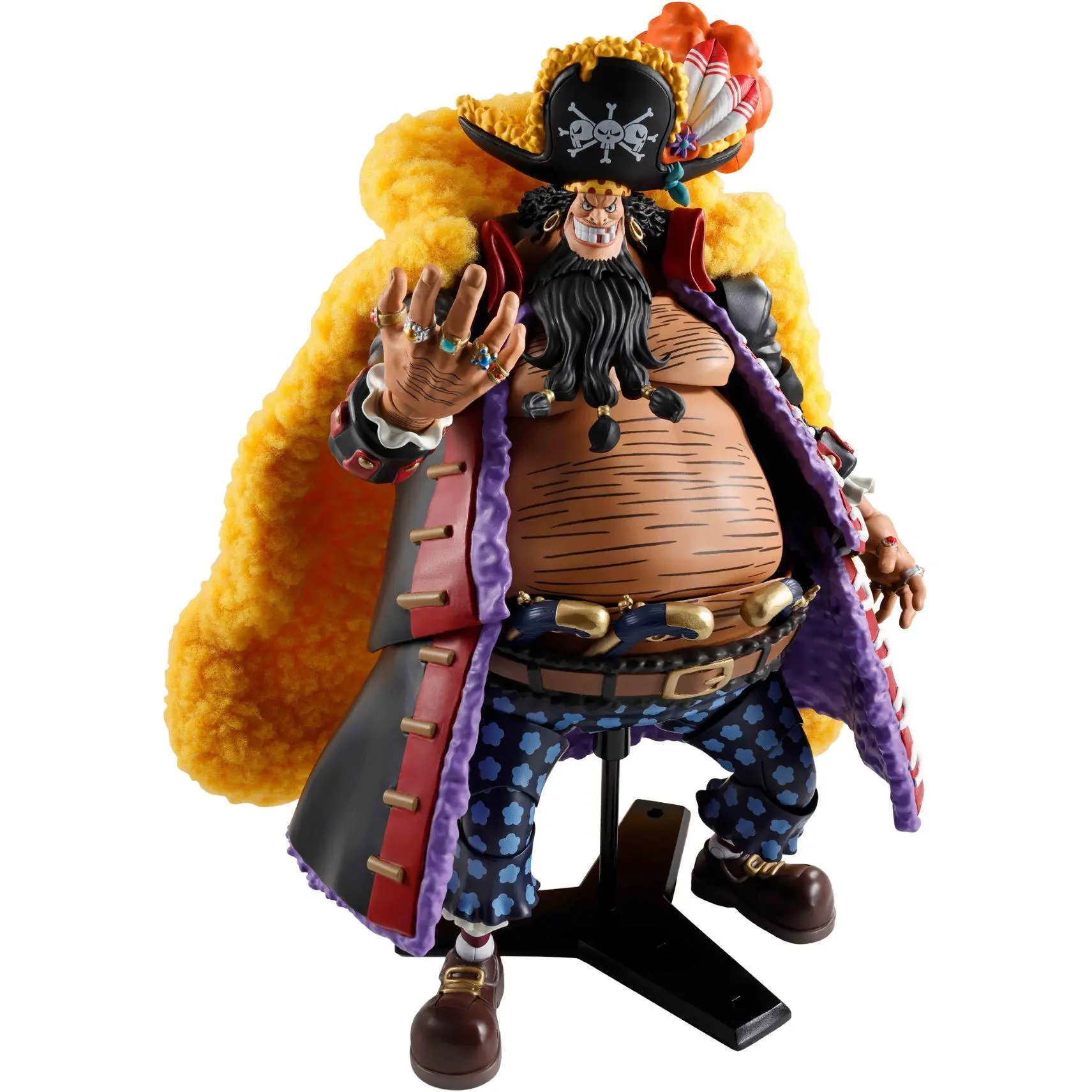Bandai One Piece S.H.Figuarts Marshall D. Teach - Blackbeard Action Figure